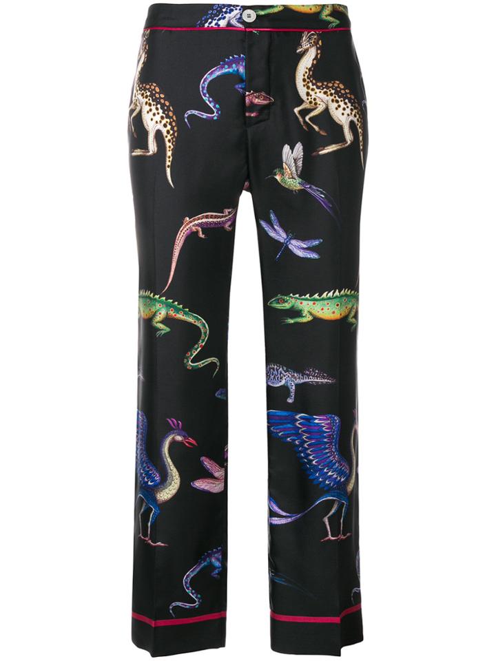 F.r.s For Restless Sleepers Animal Print Pyjama Trousers - Multicolour