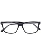 Bottega Veneta Eyewear Rectangle Frame Glasses - Black