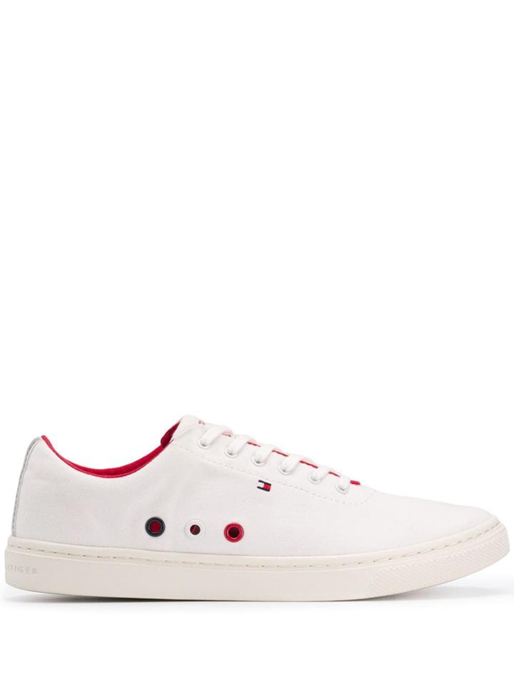 Tommy Hilfiger Low-top Tennis Sneakers - White