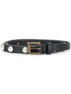 Philosophy Di Lorenzo Serafini Thin Buckle Belt - Black
