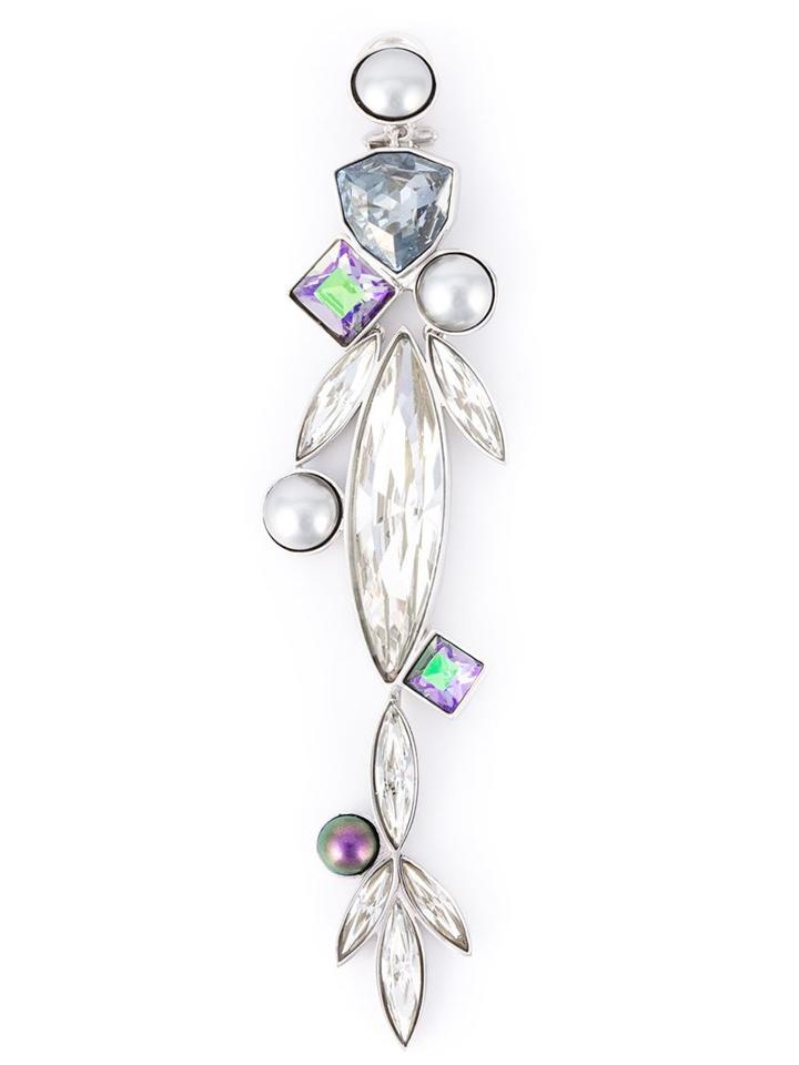 Ca & Lou Single Crystal Drop Earring