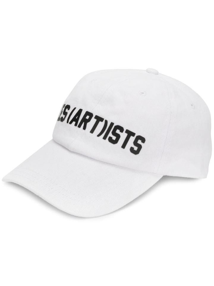 Les (art)ists Les (art)ists Logo Cap - White