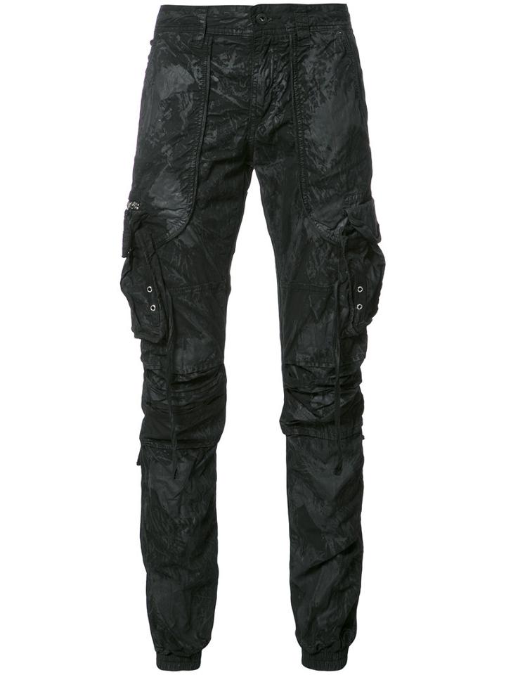 Prps Multiple Pockets Trousers, Men's, Size: 31, Black, Cotton