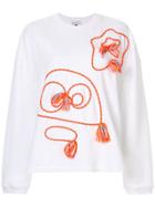 Mira Mikati Monster Tassel Jumper - White