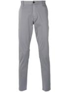 Armani Jeans - Tapered Trousers - Men - Cotton/spandex/elastane - 52, Grey, Cotton/spandex/elastane