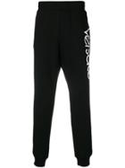 Versace Logo Track Pants - Black
