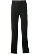 Billionaire Side Stripe Tailored Trousers - Black