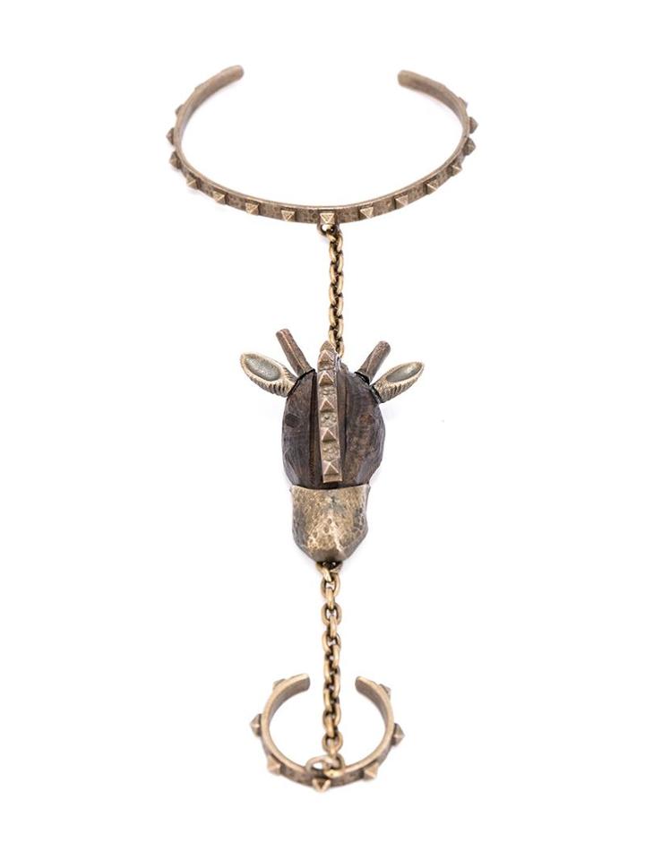 Valentino Garavani Giraffe Cuff With Ring