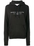 Société Anonyme Printed Logo Hoodie - Black
