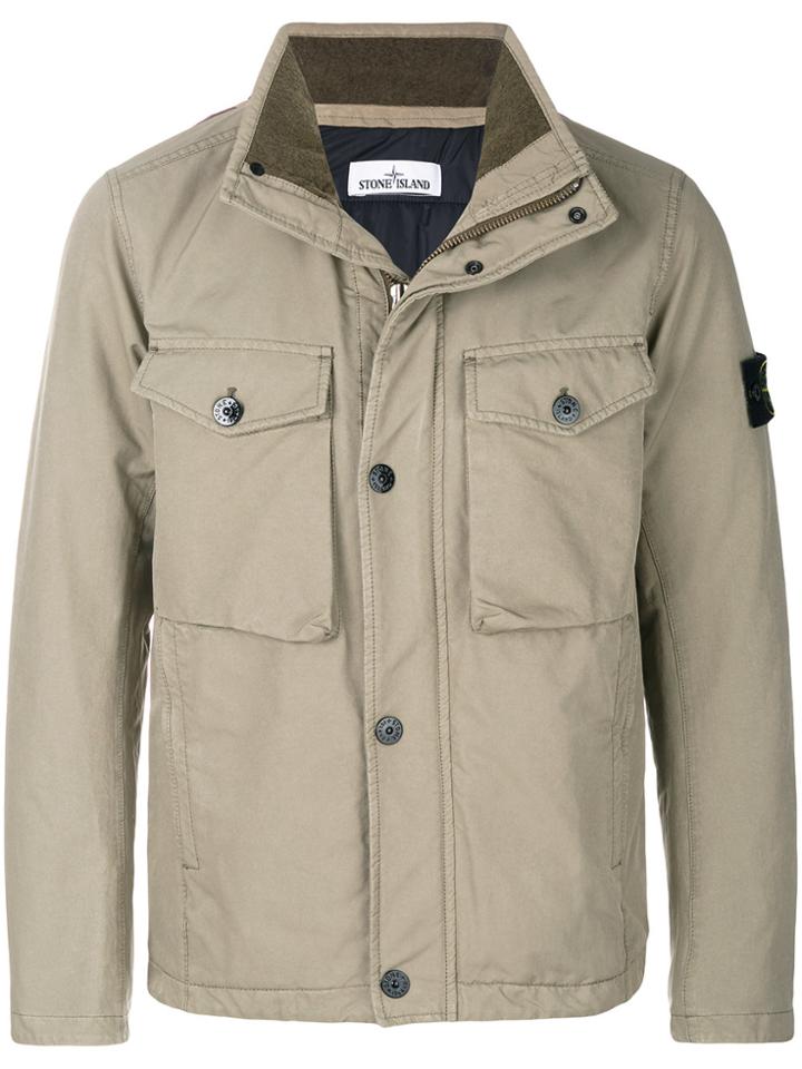 Stone Island Military Jacket - Nude & Neutrals