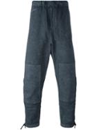 Stone Island Shadow Project Loose Fit Trousers, Men's, Size: Medium, Grey, Cotton/spandex/elastane