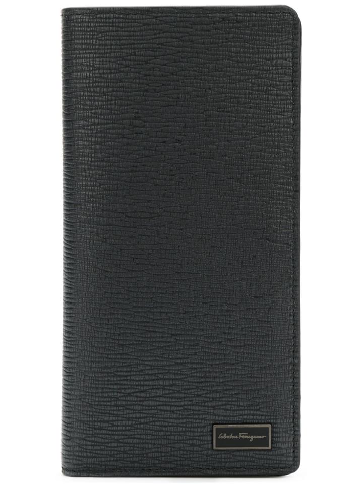 Salvatore Ferragamo Fold Out Wallet - Black