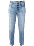 Frame Denim 'nouveau Le Mix' Jeans, Women's, Size: 26, Blue, Cotton