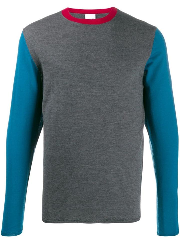 Aspesi Block Colour Sweater - Grey