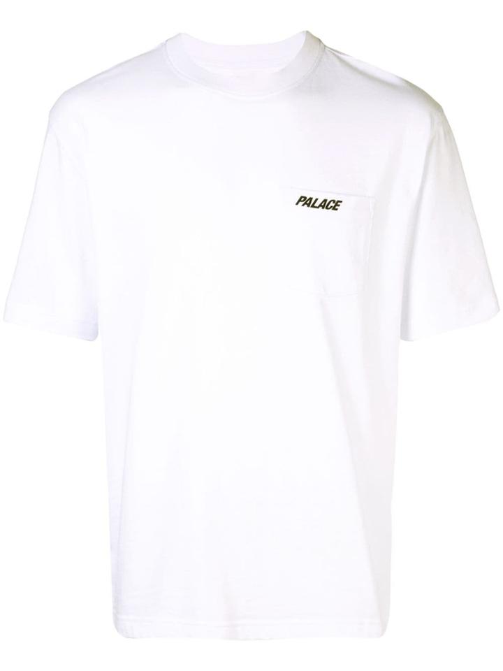 Palace Logo Pocket T-shirt - White