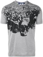 Junya Watanabe Comme Des Garçons Man Stamped T-shirt - Grey