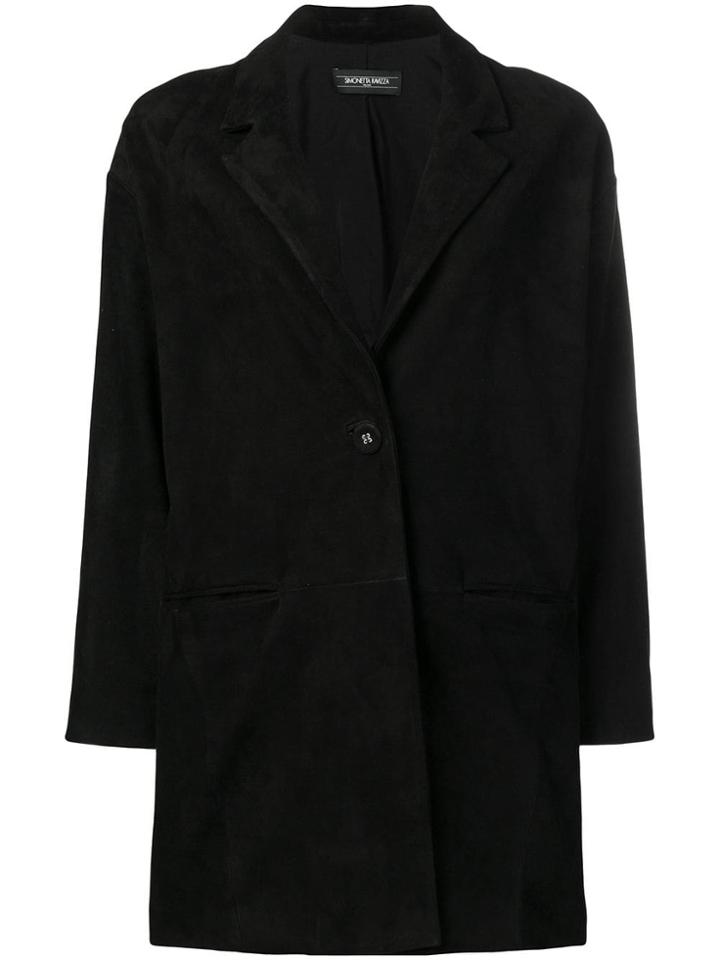Simonetta Ravizza Margherita Coat - Black