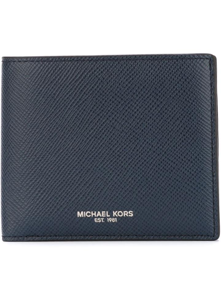 Michael Kors Billfold Wallet - Blue