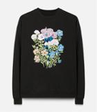 Christopher Kane Floral Embroidered Sweatshirt