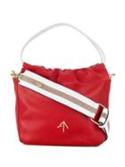 Manu Atelier Mini Bucket Bag - Red