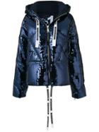 Khrisjoy Sequinned Padded Jacket - Blue