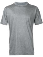 Estnation - Plain T-shirt - Men - Cotton/lyocell - S, Grey, Cotton/lyocell