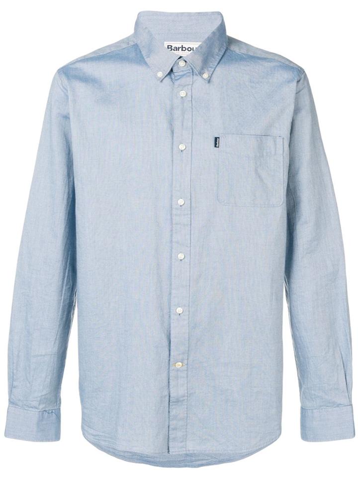 Barbour Classic Plain Shirt - Blue