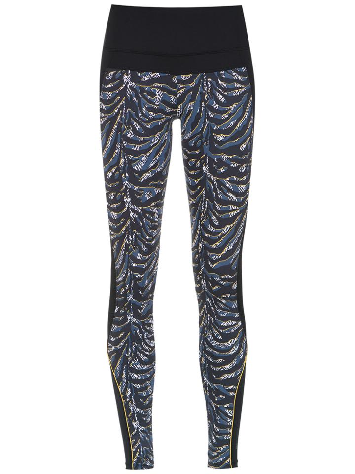 Track & Field Printed Escape Leggings - Black
