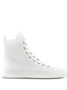 Ann Demeulemeester Scamosciato Hi-top Sneakers - White