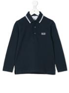 Boss Kids - Front Logo Polo Shirt - Kids - Cotton - 4 Yrs, Blue