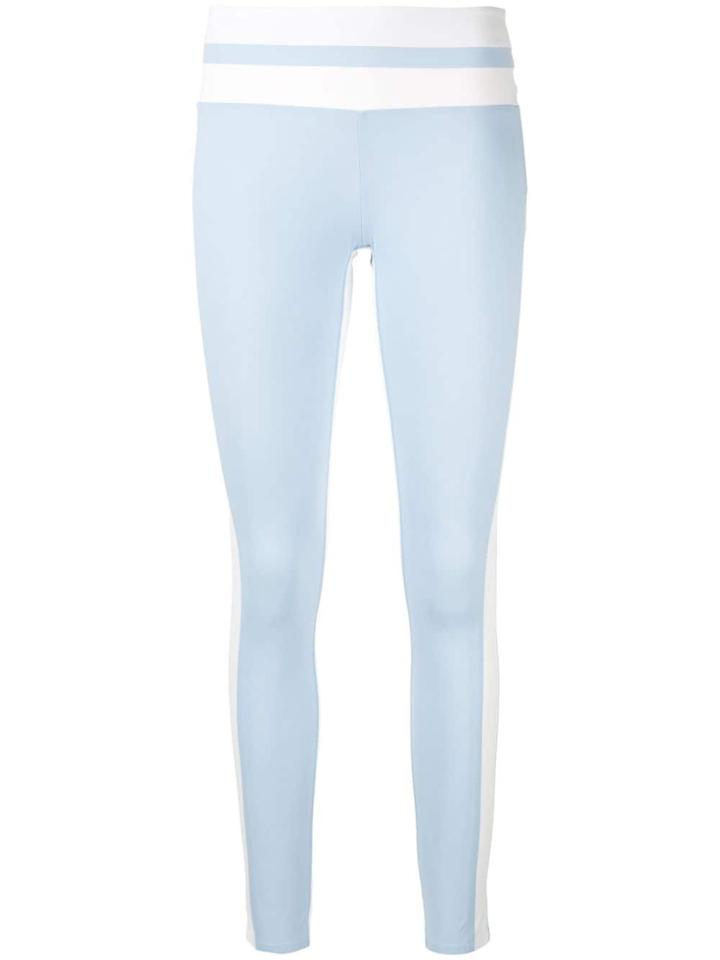 Vaara Flo Tuxedo Leggings - Blue