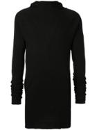 Army Of Me Long Turtleneck Sweater - Black