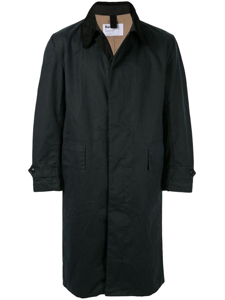 Barbour Concealed Front Jacket - Blue