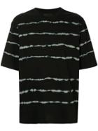 3.1 Phillip Lim Tie-dye Stripe T-shirt - Black