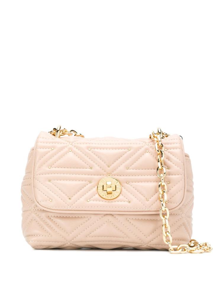 Emporio Armani Diamond Quilted Shoulder Bag - Neutrals