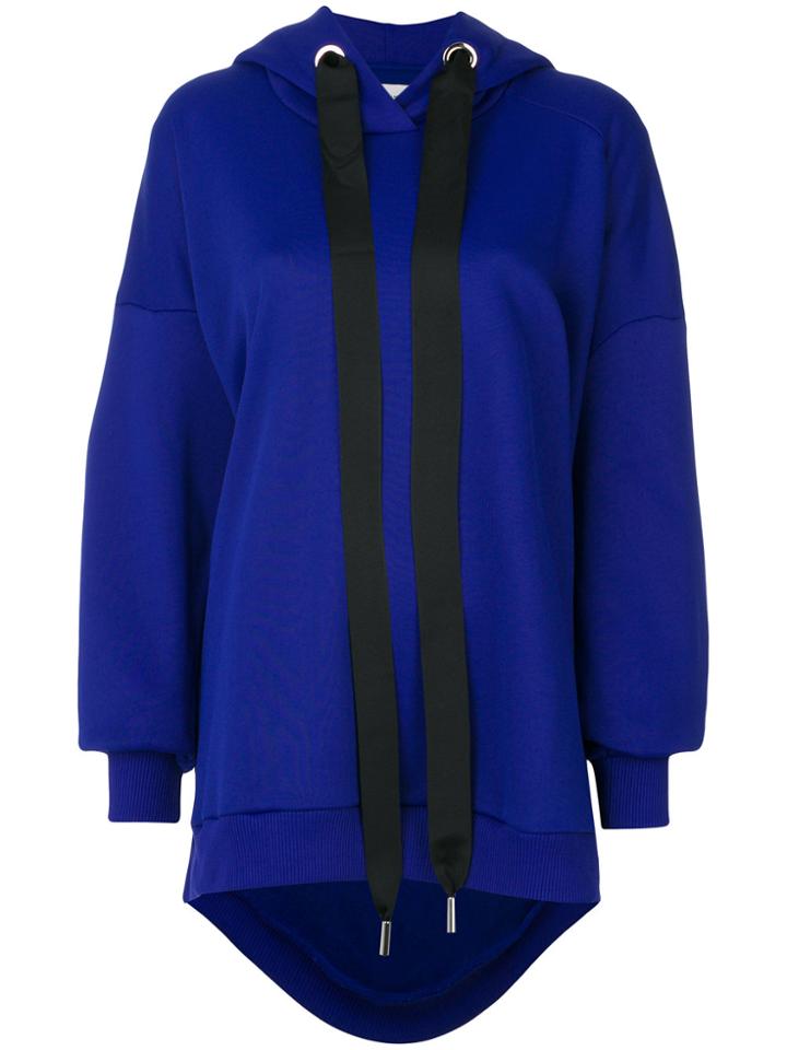 Marques'almeida Oversized Hoodie - Blue