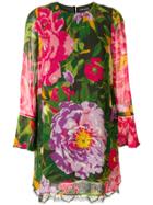 Twin-set Floral Print Dress - Multicolour