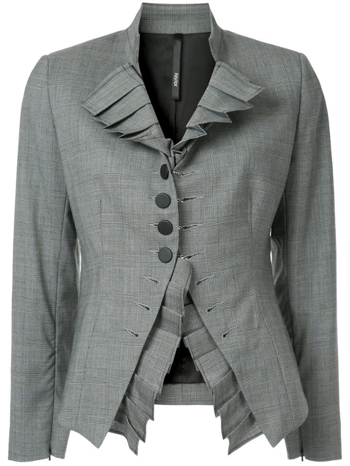 Taylor Detach Pleats Jacket - Grey
