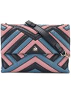 Lanvin 'sugar' Shoulder Bag, Women's, Black, Cotton/lamb Skin/polyester