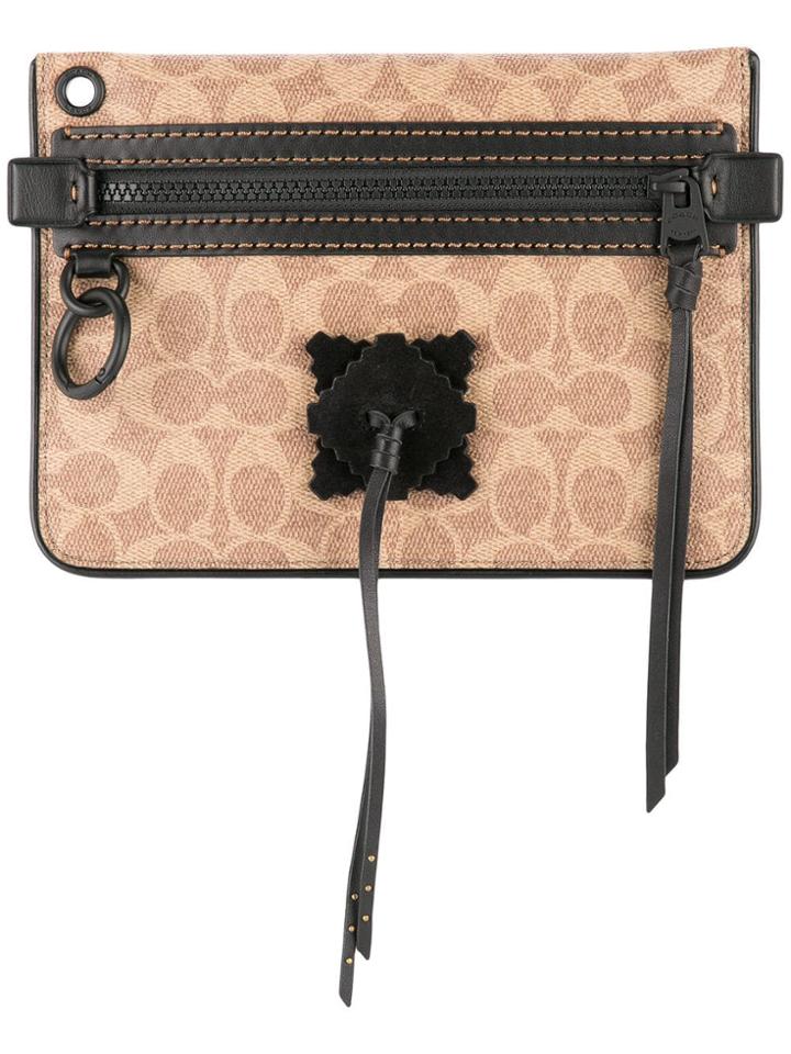 Coach 22 Clutch Bag - Brown