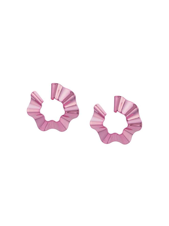 Gaviria Ravioli Earrings - Pink