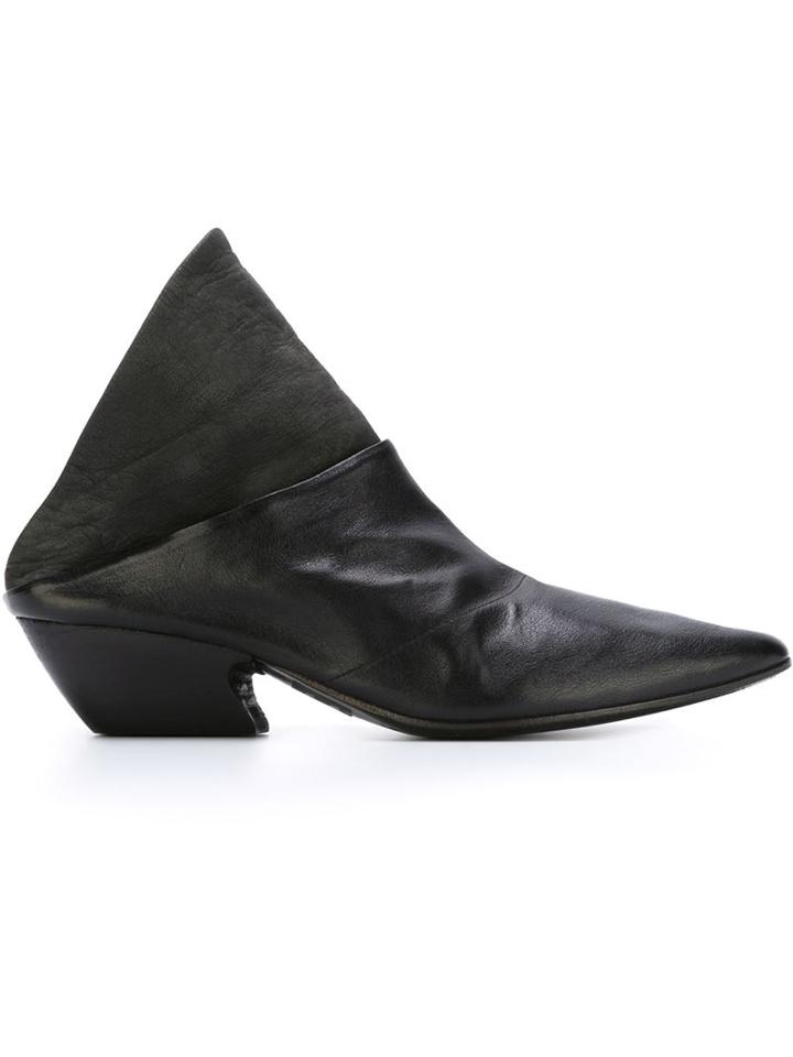 Marsèll Pointed Toe Panelled Mules