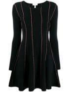 Escada Sport Striped Dress - Black