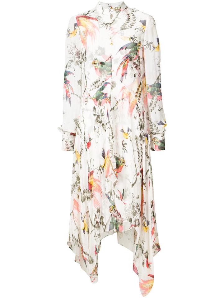 Erdem Floral-print Dress - White