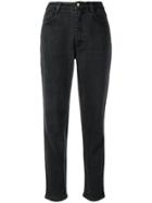 Versace Vintage 1990's Slim-tapered Jeans - Grey