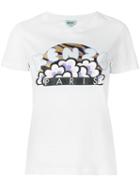 Kenzo 'popcorn' T-shirt, Women's, Size: Medium, White, Cotton