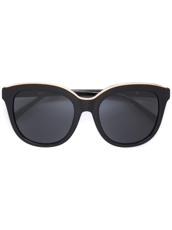 No21 Square Shaped Sunglasses - Black