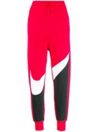 Nike Logo Joggers - Red