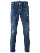 Dsquared2 Sexy Twist Jeans, Men's, Size: 52, Blue, Cotton/spandex/elastane/polyester