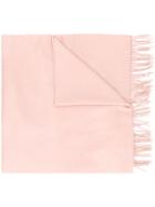 Valentino Floral Appliqué Scarf - Pink